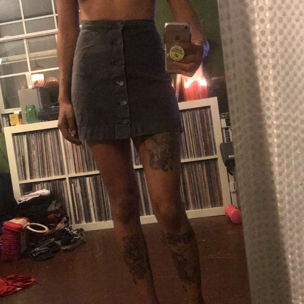 Button up skirt